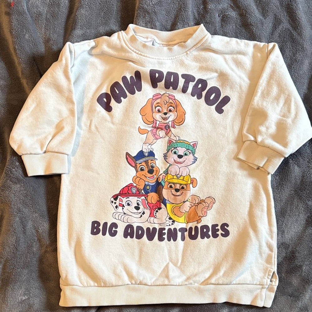 ⚡️4 for $20⚡️ Zara Paw Patrol sweatshirt dress